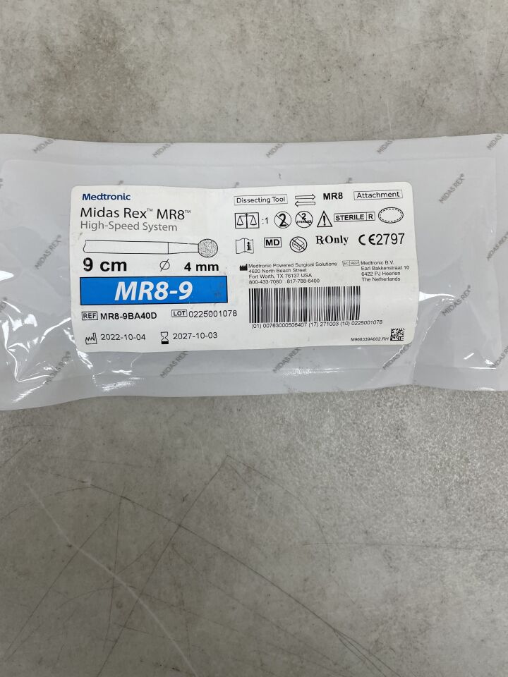 MR8-9BA40D - MEDTRONIC - Midas Rex MR8, Ball Diamond 9cm, 4mm , ( EA ) - ( Expiry Date : 2027-10-03 )