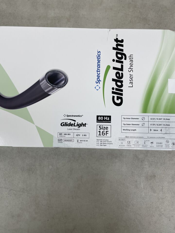 500-303 - SPECTRANETICS - GlideLight Laser Sheath - 14Fr x 80Hz , ( BX/1 ) - ( Expiry Date : 2027-02-28 )