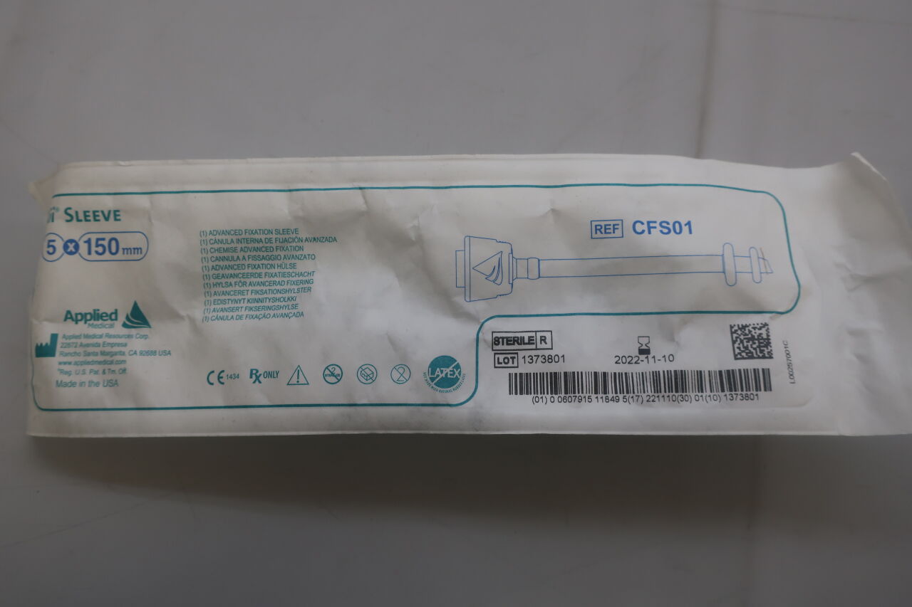 CFS01 - APPLIED MEDICAL RESOURCES - Kii Advanced Fixation Sleeve, 5 x 150 mm, () - ( Expiry Date: 2024-06-15 )