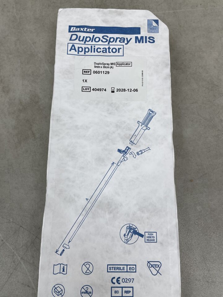 601129 - BAXTER - DuploSpray MIS 塗抹器 5mm x 30cm,(EA)-(有效期至:2028-12-06)