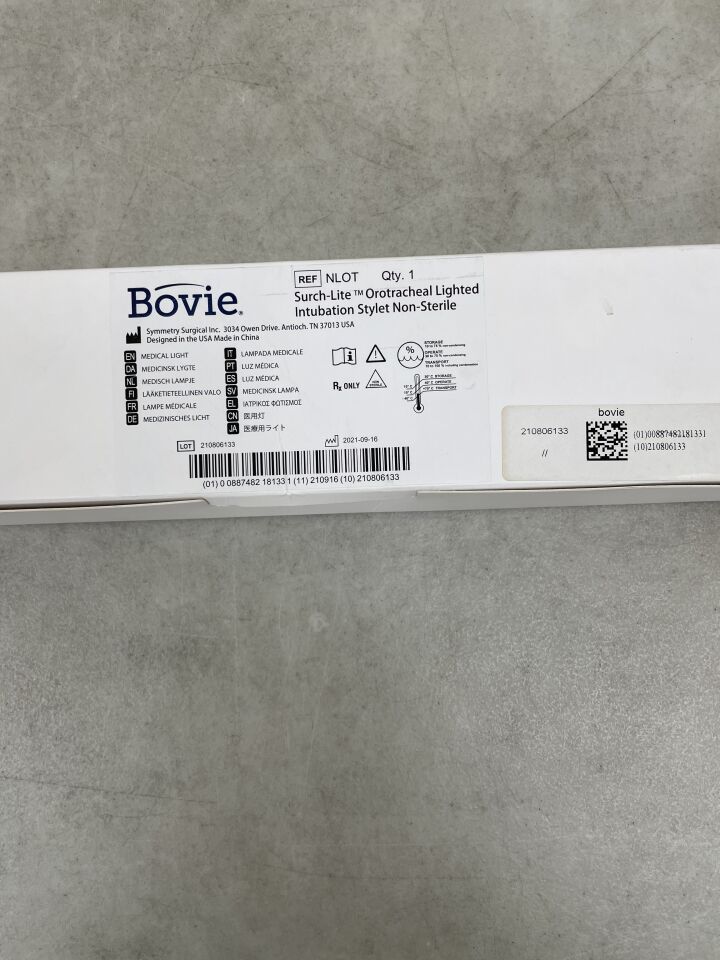 NLOT - BOVIE - Flexible Lighted Stylet, Non-sterile, (BX/1) - ( Expiry Date: 2099-12-31 )