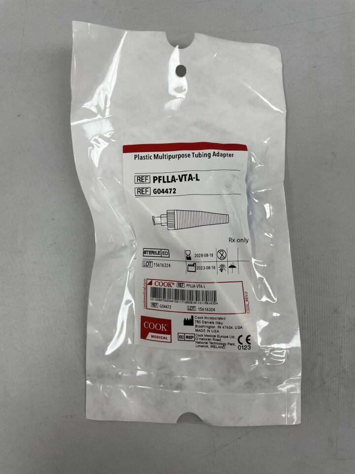 G04472 - COOK - Adaptador de tubo multiusos de plástico (unidades) - (Fecha de vencimiento: 18/08/2028)