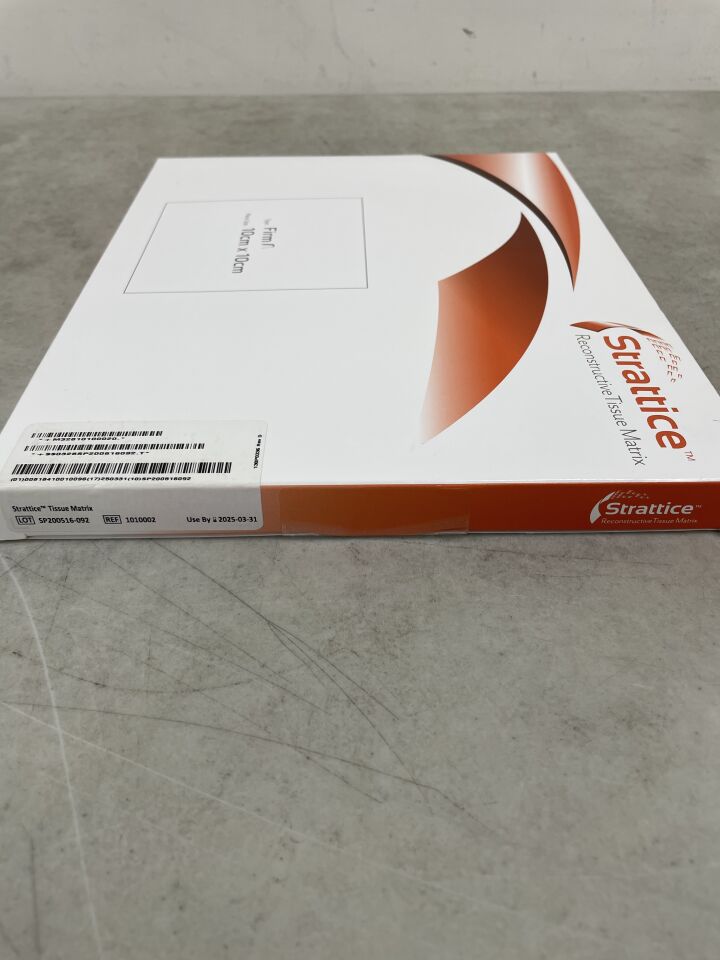 1010002 - ALLERGAN - Strattice Reconstructive Tissue Matrix, 10 x 10, Firm, (BX/1) - ( Expiry Date: 2025-03-31 )