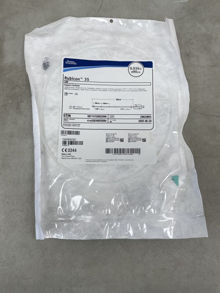 3924003509 - BOSTON SCIENTIFIC - Rubicon 35 Support Catheter - .035" x 90cm, (EA) - ( Expiry Date: 2025-03-08 )