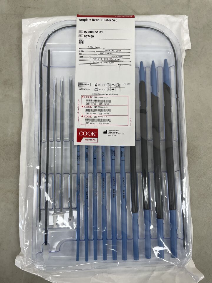 G57460 - COOK - Amplatz Renal Dilator Set, Modified 6-30F, (EA) - ( Expiry Date: 2025-06-02 )