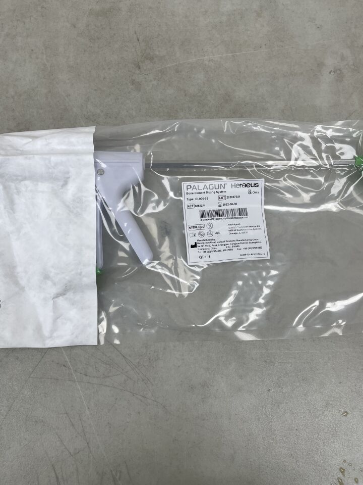 CL006-02 - HERAEUS - Palagun Bone Cement Mixing System, (EA) - ( Expiry Date: 2022-06-30 )