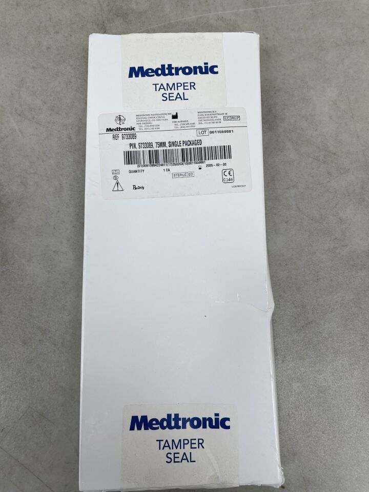 9733089 - MEDTRONIC - Pin, 75mm, (BX/1) - ( Expiry Date: 2025-02-03 )