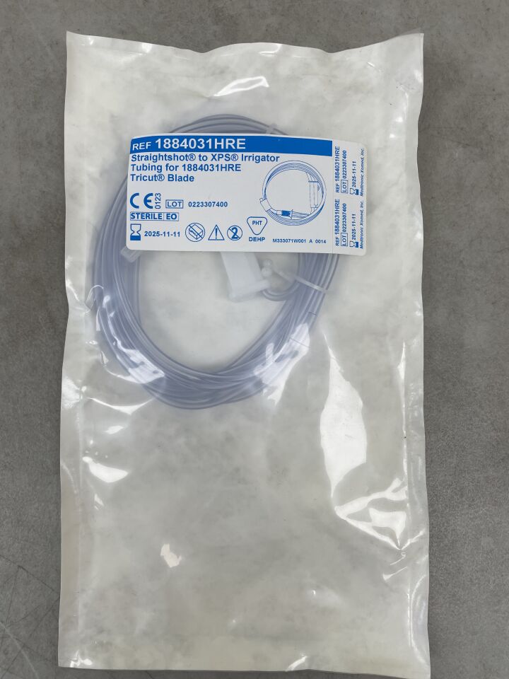 1884031HRE-IT - MEDTRONIC - Straight Shot to XPS Irrigator Tubing
, () - ( Expiry Date: 2025-11-11 )