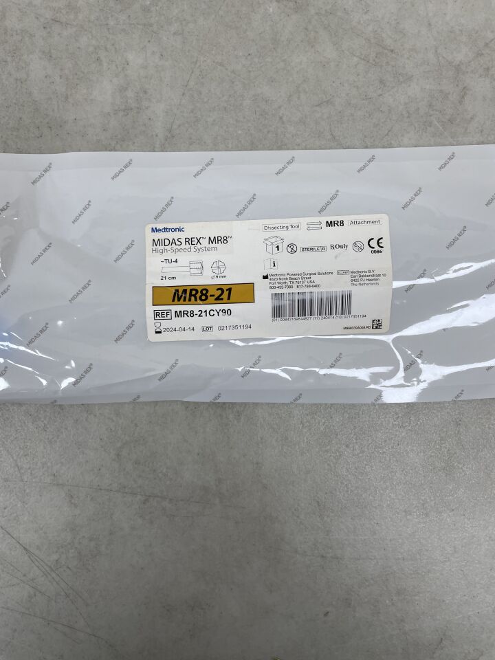 MR8-21CY90 - MEDTRONIC - midas rex mr8, cylinder tip 21cm, 9mm, (EA) - ( Expiry Date: 2024-04-14 )