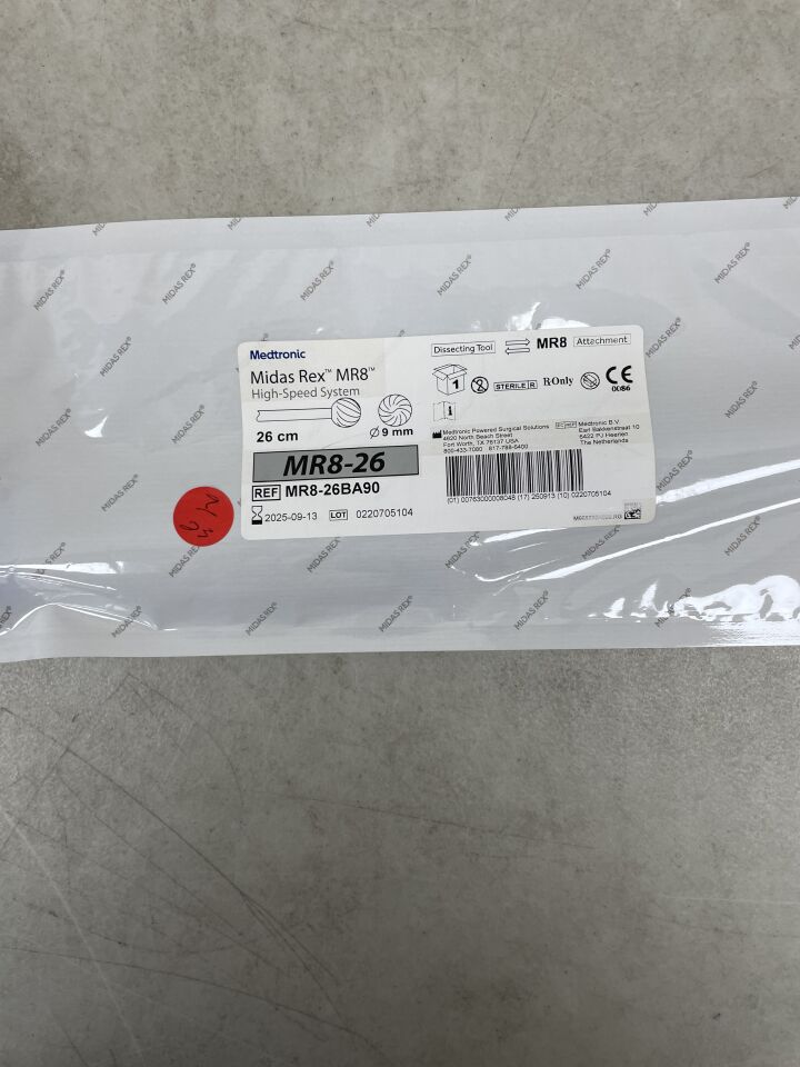 MR8-26BA90 - MEDTRONIC - Midas Rex MR8 Diamond Ball, 9 x 26mm, (EA) - ( Expiry Date: 2025-09-13 )