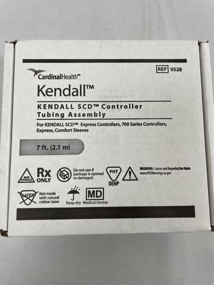 9528 - CARDINAL HEALTH - Kendall SCD Controller Tubing Assembly, 7Ft, (BX/1) - ( Expiry Date: 2027-09-30 )