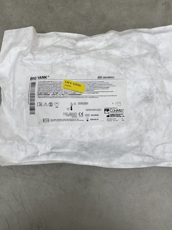 0034950U - CONMED - Big Yank, (EA) - ( Expiry Date: 2026-08-29 )