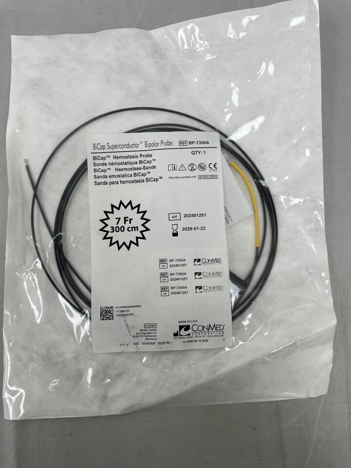 BP-7300A - CONMED - BiCap Multi-Electrode Bipolar Hemostasis Probe 7F x 300cm, (EA) - ( Expiry Date: 2029-01-23 )