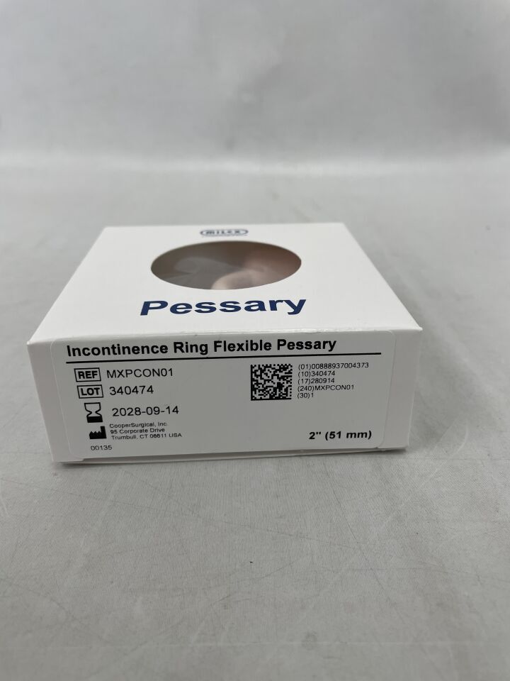 MXPCON01 - COOPER SURGICAL - Milex Flexible Incontinence Ring Pessary, (BX/1) - ( Expiry Date: 2028-09-14 )