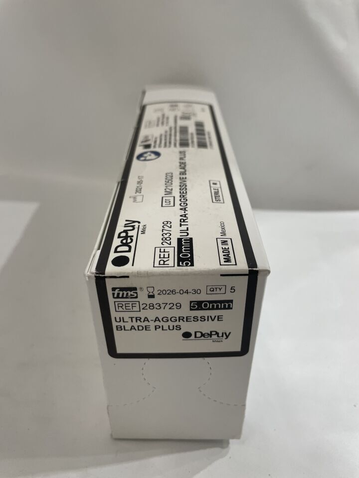 283729 - DEPUY - ULTRA AGGRESSIVE BLADE PLUS 5.0mm, (BX/5) - ( Expiry Date: 2026-04-30 )