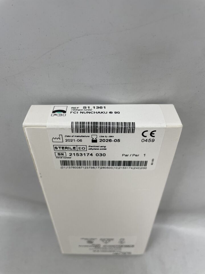S1.1361 - FCI - Nunchaku 自持式雙管插管支架,90mm 兒童用,(BX/1)-(有效期限:2026-05-31)