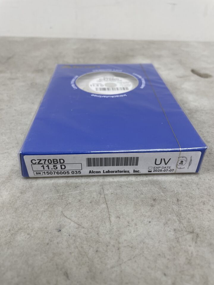 CZ70BD.115 - ALCON - Intraocular Lens, 11.5D, (BX/1) - ( Expiry Date: 2025-07-07 )