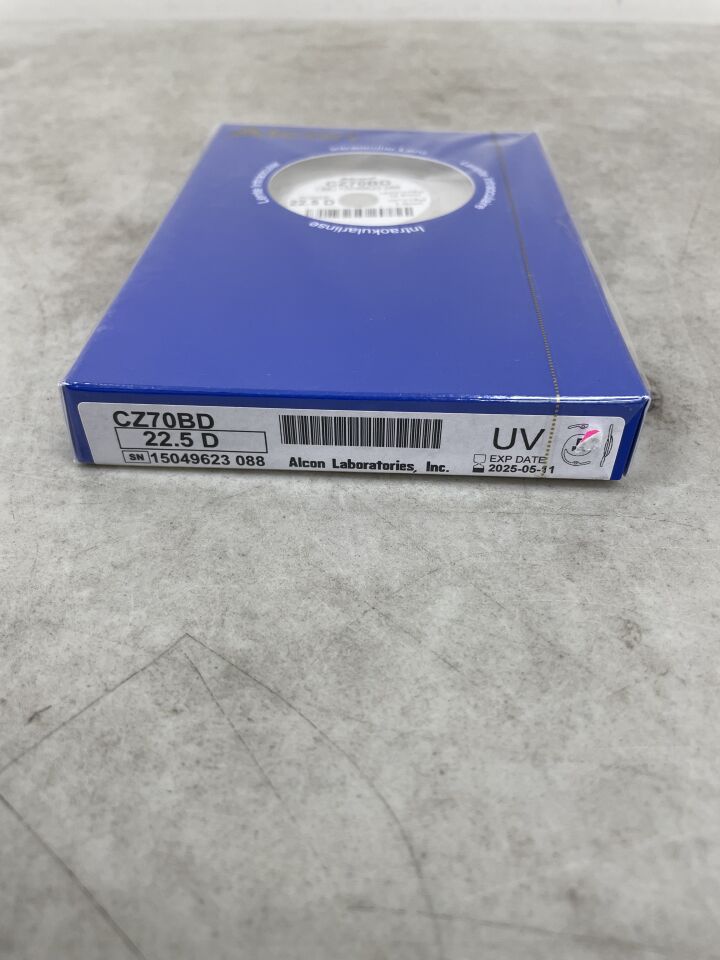 CZ70BD.225 - ALCON - Intraocular Lens, 22.5D, (BX/1) - ( Expiry Date: 2025-05-11 )