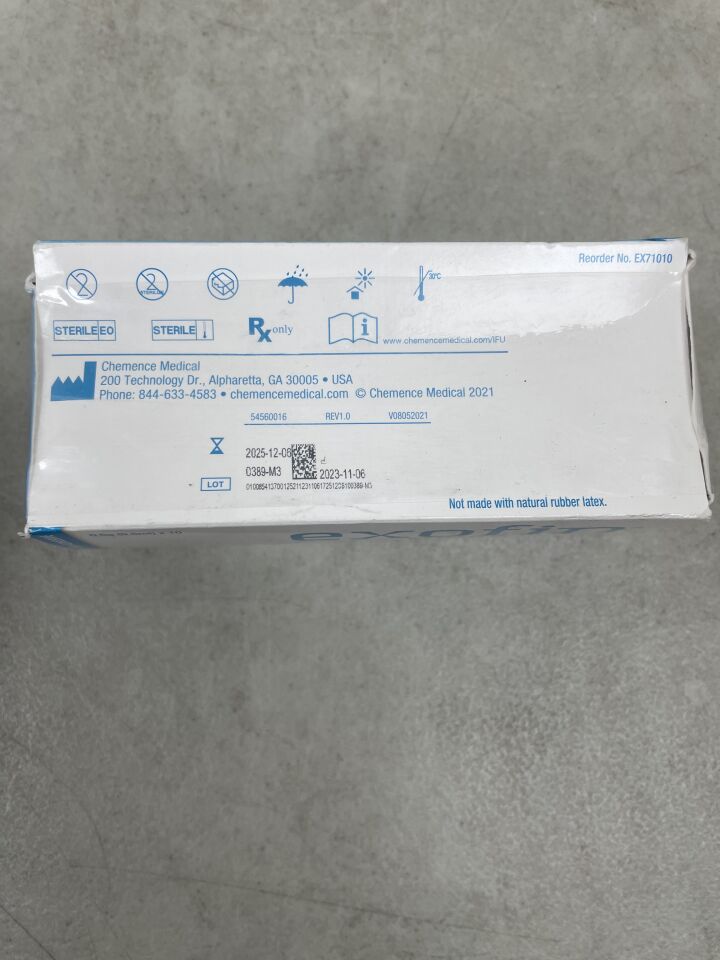 EX71010 - CHEMENCE MEDICAL - Exofin Micro High Viscosity Tissue Adhesive, 0.5 mL, ()