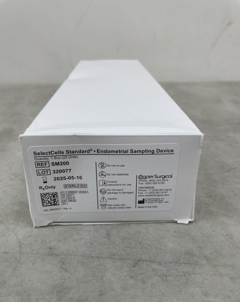 SM200 - COOPER SURGICAL - SelectCells Standard Endometrial Sampling Device, (BX/25) - ( Expiry Date: 2025-05-16 )