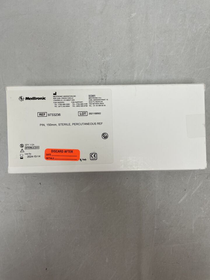 9733236 - MEDTRONIC - percutaneous pin, 150mm, (BX/1) - ( Expiry Date: 2025-03-18 )