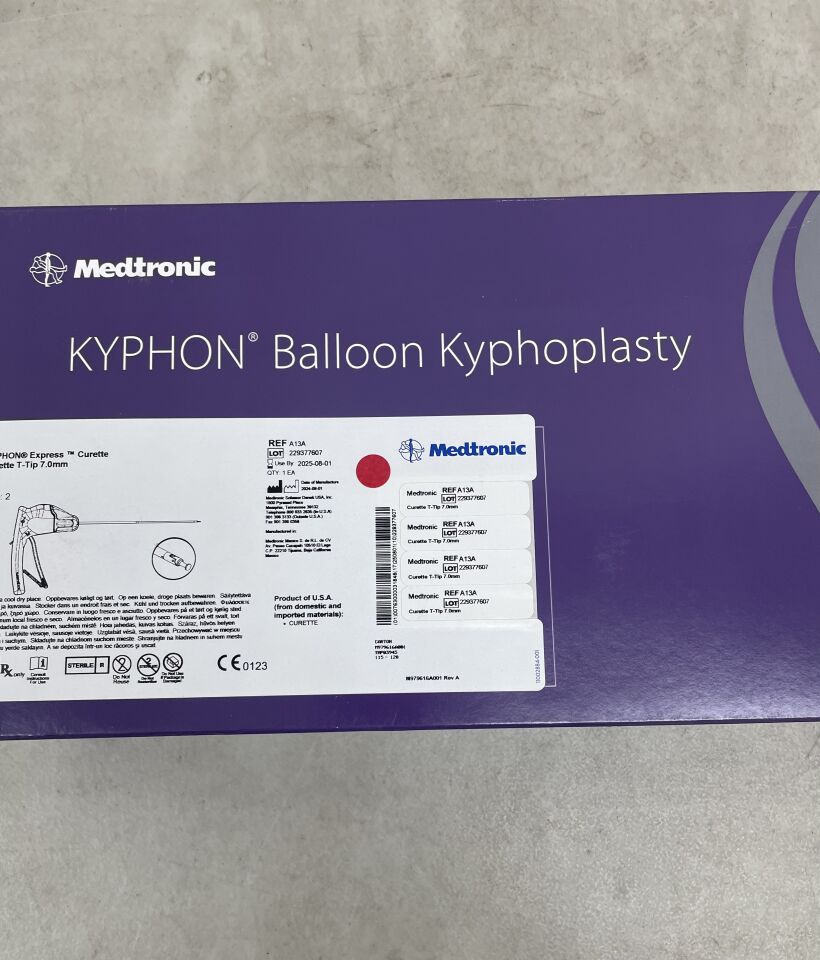 A13A - MEDTRONIC - Kyphon Express Curette T-Tip 7.0mm, Size 2, (BX/1) - ( Expiry Date: 2025-08-01 )