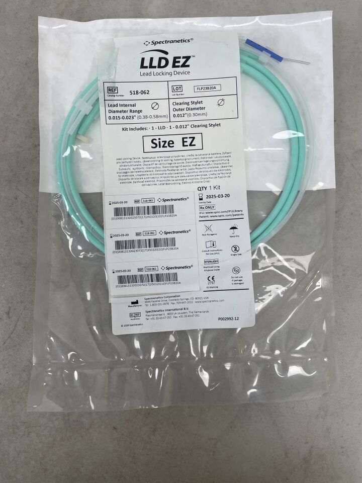 518-062 - SPECTRANETICS - LLD EZ Lead Locking Device, (EA) - ( Expiry Date: 2025-03-20 )