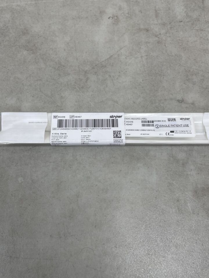0152-0218S - STRYKER - K-Wire, 1.8 dia. x 310 mm Length, (EA) - ( Expiry Date: 2025-07-31 )