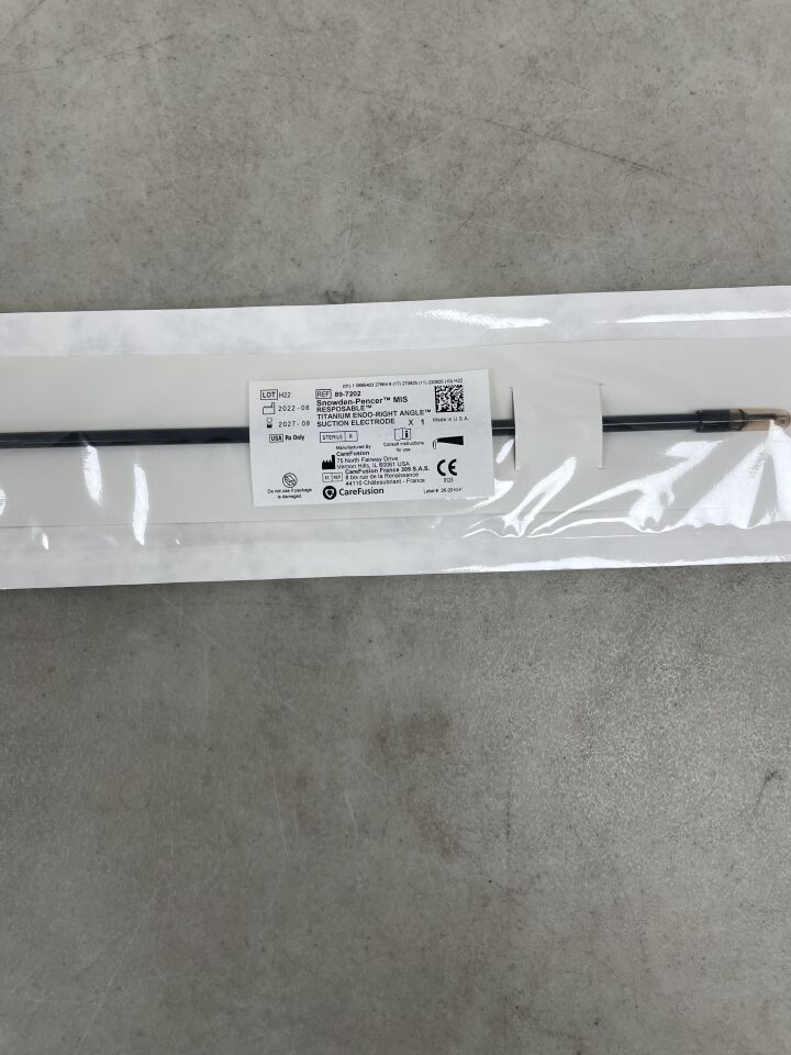89-7202 - CAREFUSION - Snowden-Pencer MIS Reposable Ti Endo-Right Angle Suction Electrode, (EA) - ( Expiry Date: 2027-08-25 )
