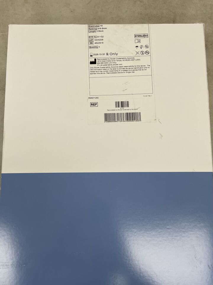 81102REP - STRYKER - IBI Inquiry Electrophysiology Catheter, Decapolar 6F / 2-5-2mm / Medium , ( BX/1 ) - ( Expiry Date : 2026-10-30 )