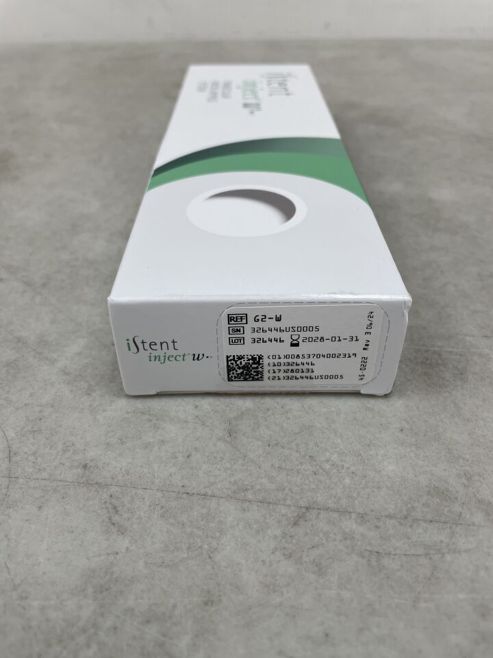 G2-W - GLAUKOS - iStent Inject W Trabecular Micro-Bypass System, (BX/1) - ( Expiry Date: 2028-01-31 )