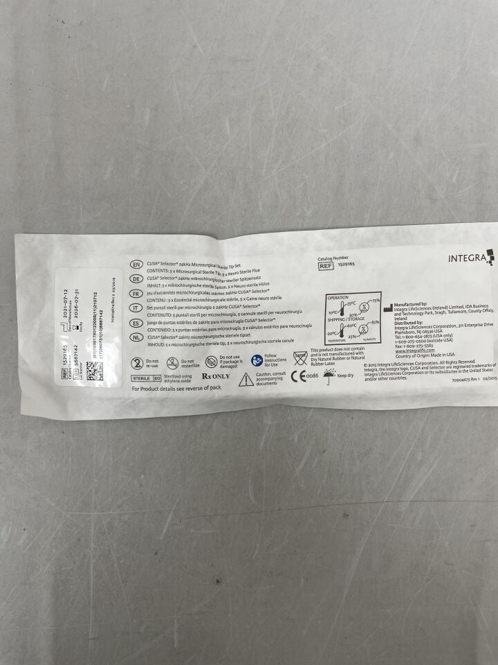 1529165 - INTEGRA - Juego de puntas microquirúrgicas selectoras CUSA de 24 kHz (unidades) - (Fecha de caducidad: 31/07/2026)