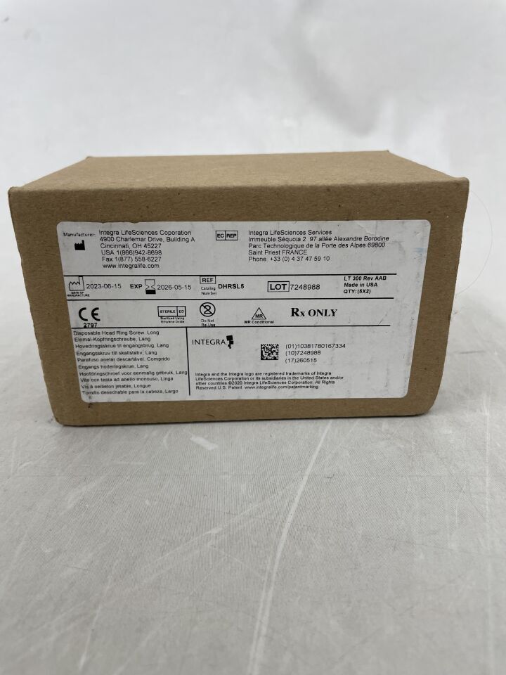 DHRSL5 - INTEGRA - Head Ring Screw, 48mm, (BX/1) - ( Expiry Date: 2026-05-15 )