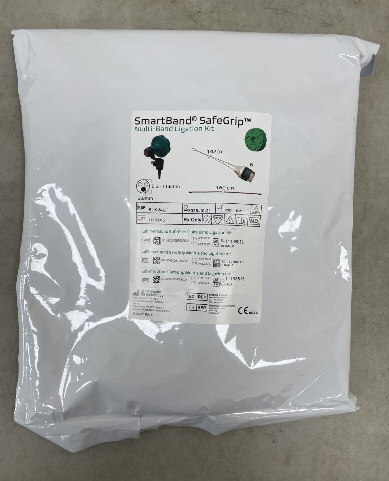 SLK-6-LF - INTELLIGENT ENDOSCOPY - SMARTBAND LIGATION KIT, 8.6-11.6mm x 142cm, (EA) - ( Expiry Date: 2026-10-21 )