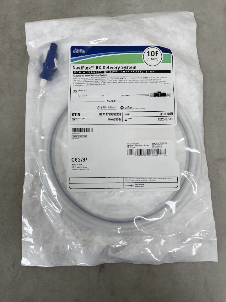 3508 - BOSTON SCIENTIFIC - NaviFlex RX Delivery System for Advanix 10Fr Pancreatic Stents - 10Fr, (EA) - ( Expiry Date: 2025-07-10 )