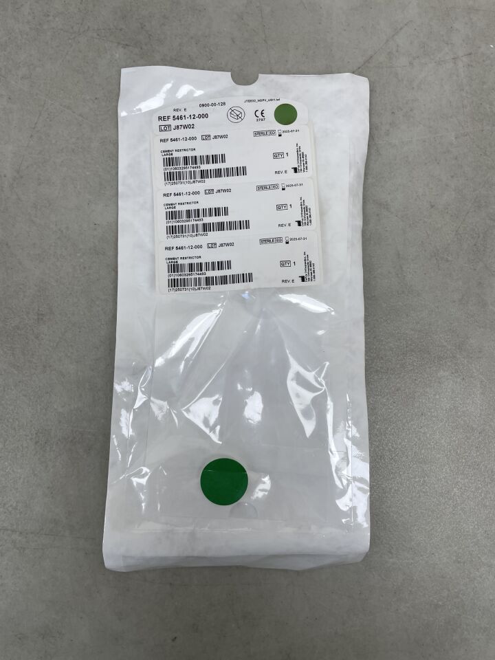 5461-12-000 - DEPUY - Femoral Pressurizer, Sterile, Single-Use, For Endurance Copolymer Bone Cement, (EA) - ( Expiry Date: 2025-07-31 )