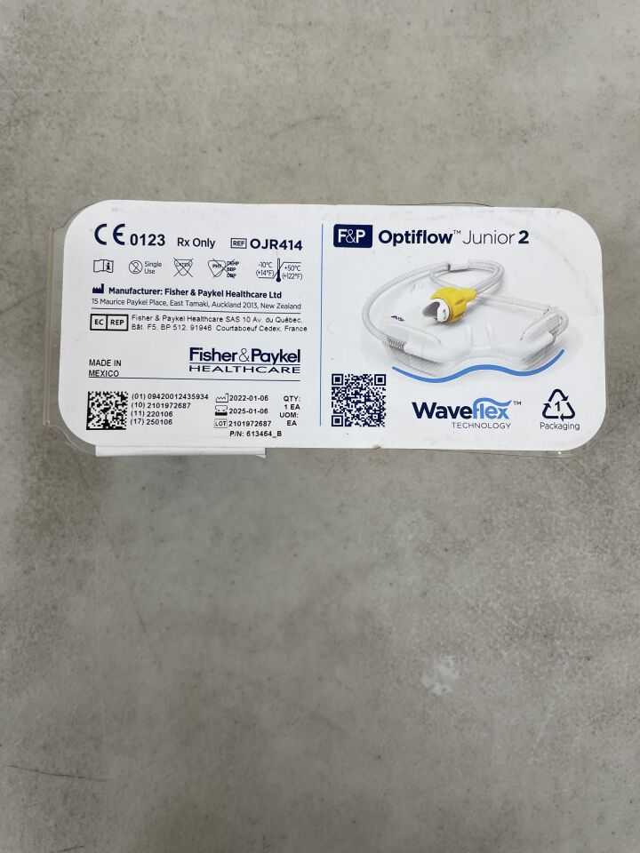OJR414 - FISHER & PAYKEL - Optiflow Junior2 Nasal Cannula, Medium, (EA) - ( Expiry Date: 2025-01-06 )