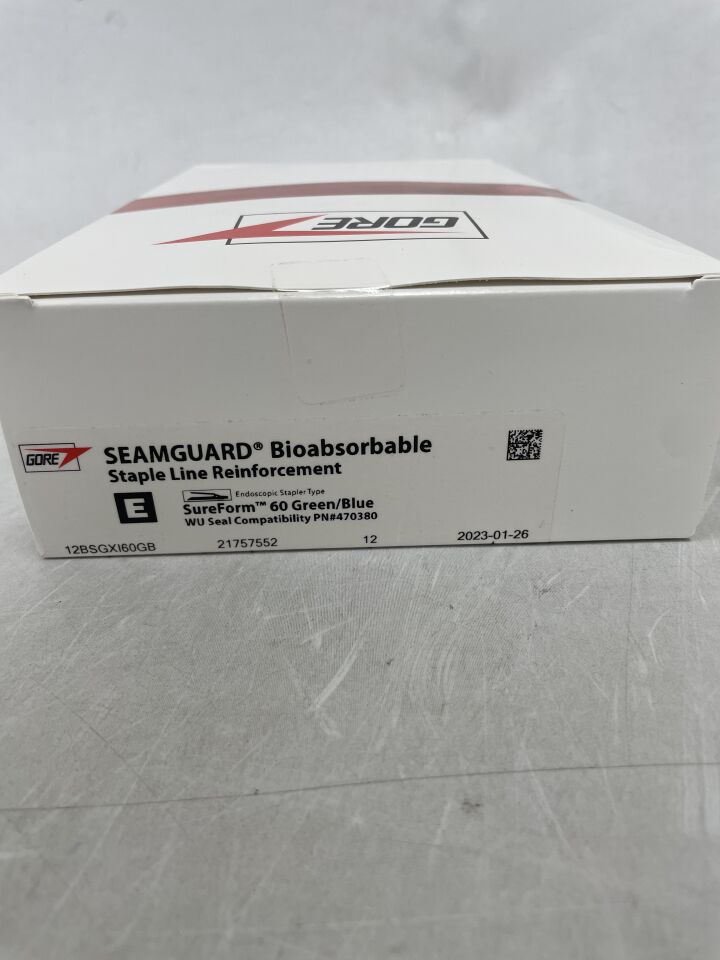 12BSGXI60GB - GORE - Gore SeamGuard for SureForm 60 Green/Blue, (BX/12) - ( Expiry Date: 2025-08-24 )