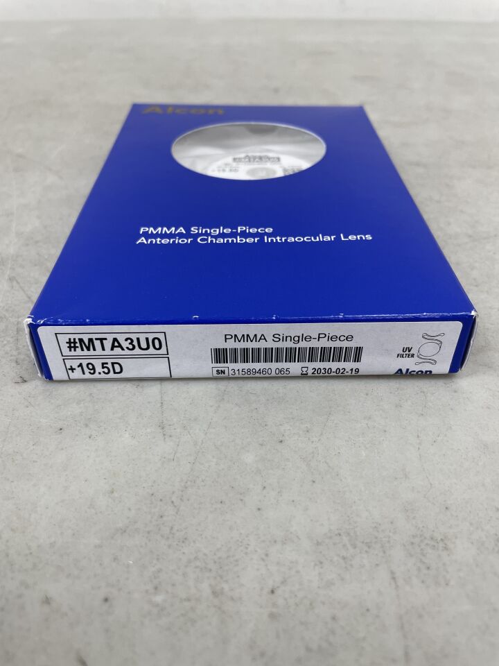 MTA3U0.195 - ALCON - Lente intraocular Multiflex III, 19.5, (caja/1) - (Fecha de caducidad: 19/02/2030)
