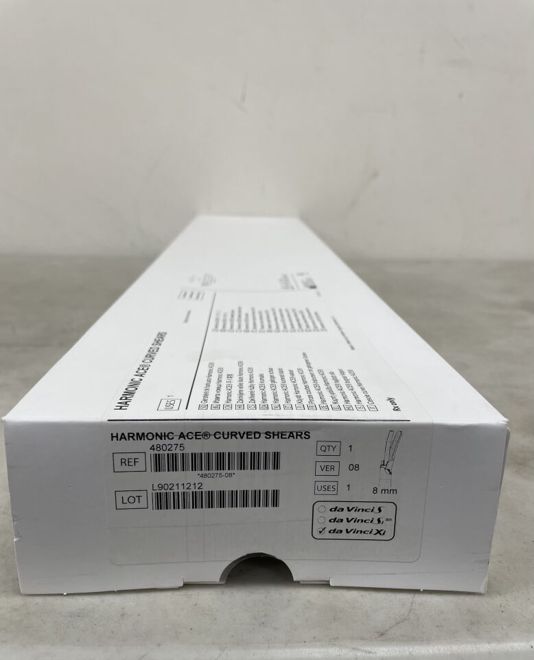 480275 - INTUITIVE SURGICAL - Da Vinci Harmonic ACE Curved Tip Shear, 26.84 cm Working Length, (BX/1) - ( Expiry Date: 2023-12-31 )