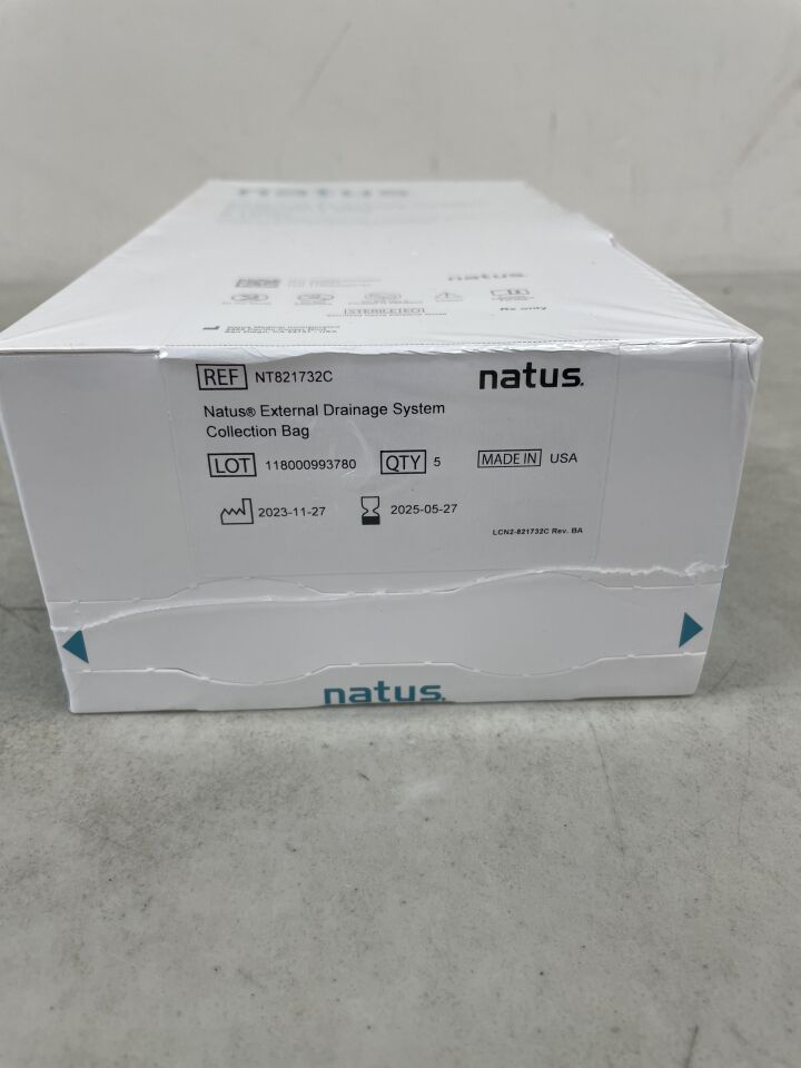 NT821732C - NATUS - External Drainage System Collection Bag, (BX/5) - ( Expiry Date: 2025-05-27 )