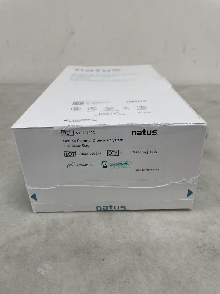 NT821732C - NATUS - External Drainage System Collection Bag, (BX/5) - ( Expiry Date: 2025-07-17 )