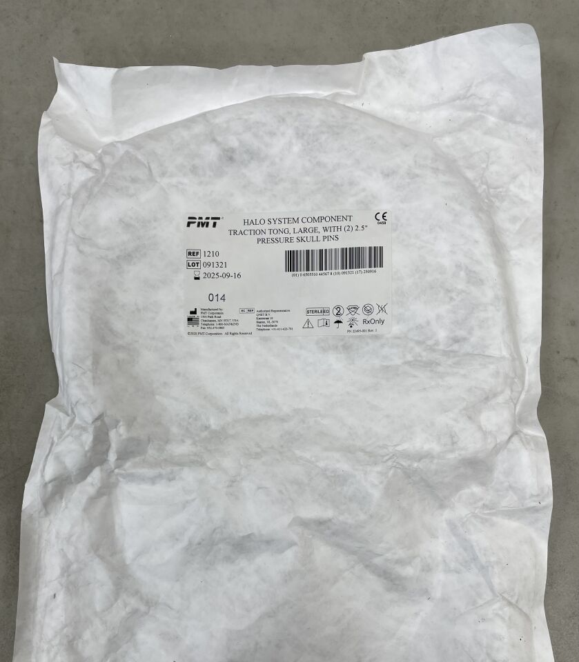 1210 - PMT - HALO TRACTION TONG LARGE PRESSURE PIN 2.5" (2 Per Pack), (EA) - ( Expiry Date: 2025-09-16 )