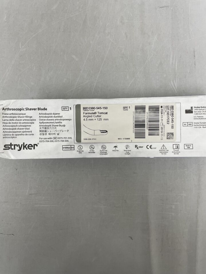 0380-545-150 - STRYKER - Formula 4.5mm Angled Tomcat, (EA) - ( Expiry Date: 2025-09-23 )