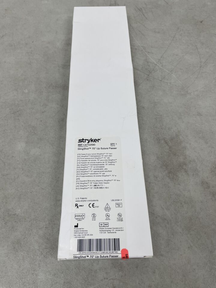 CAT02590 - STRYKER - SlingShot Single Portal Capsule Restoration, 70° Up, (BX/1) - ( Expiry Date: 2024-05-10 )