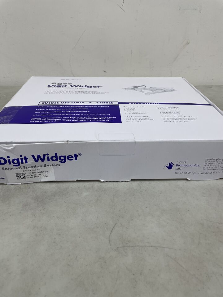 DWD-232 - HAND BIOMECHANICS - Agee Digit Widget External Fixation System, (BX/1) - ( Expiry Date: 2032-12-01 )