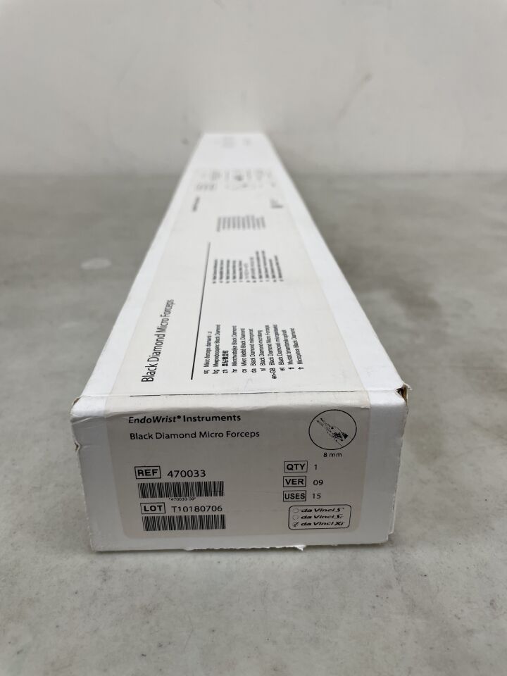 470033 - INTUITIVE SURGICAL - Endowrist Black Diamond Micro Forceps, 31.5 cm Working Length, (BX/1) - ( Expiry Date: 2099-12-31 )