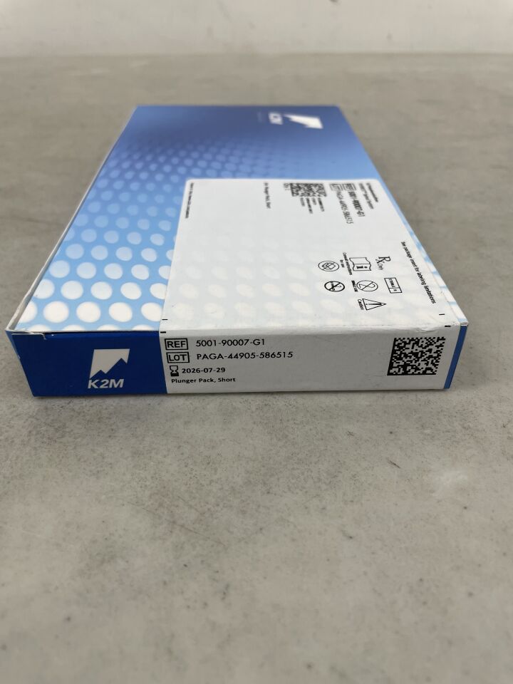 5001-90007-G1 - K2M - Everest Spinal System, Plunger Pack, Short, (BX/1) - ( Expiry Date: 2026-07-29 )