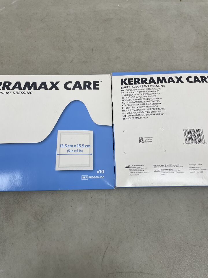 PRD500-100 - KCI - KerraMax Care Dressing, 5" x 6", (BX/10) - ( Expiry Date: 2026-06-15 )