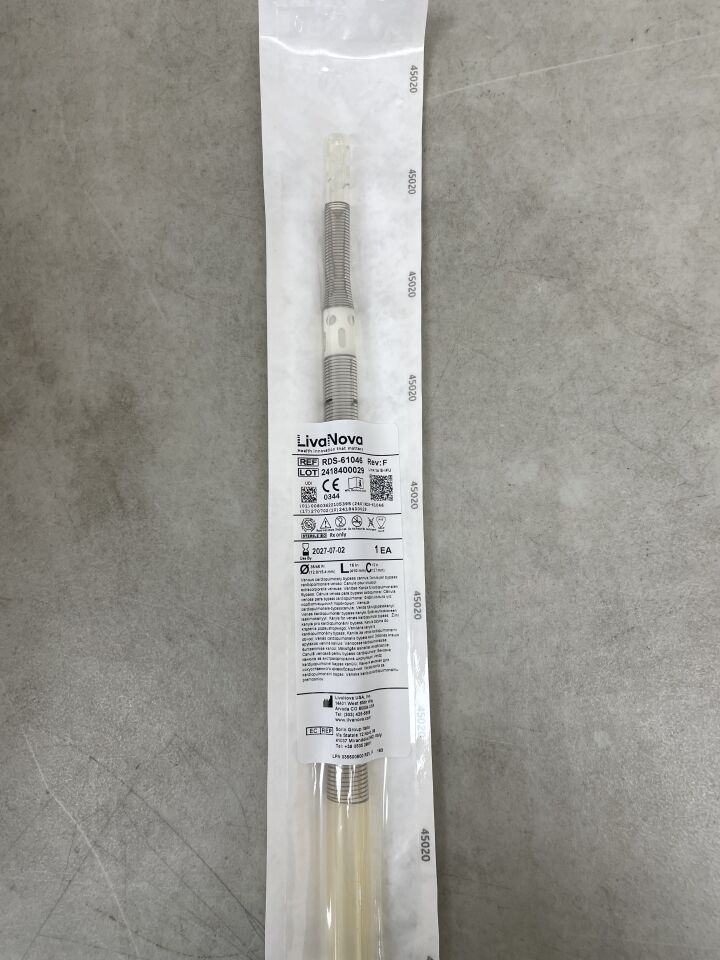 RDS-61046 - LIVANOVA - Venous Return Cannulae, Dual Stage, Wire-reinforced Tubing, 36/46 Fr, (EA) - ( Expiry Date: 2027-07-02 )